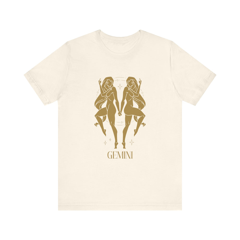 Gemini The Twins Zodiac Unisex Jersey Short Sleeve Tee