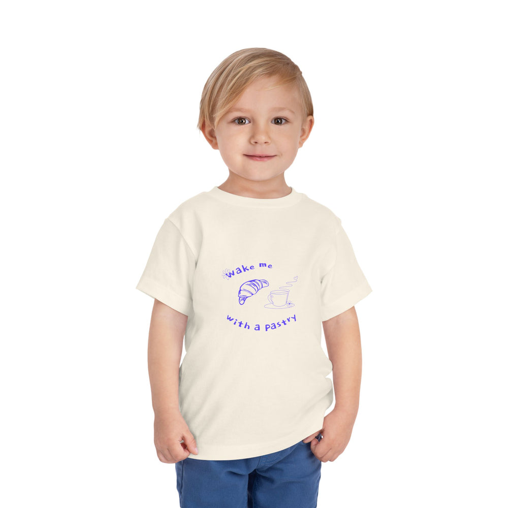 Wake Me With A Pastry Toddler Tee