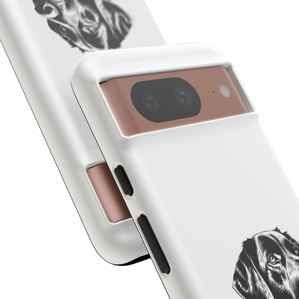 Black Lab Protective Phone Case
