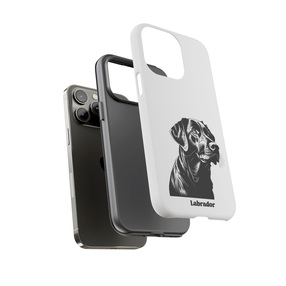 Black Lab Protective Phone Case