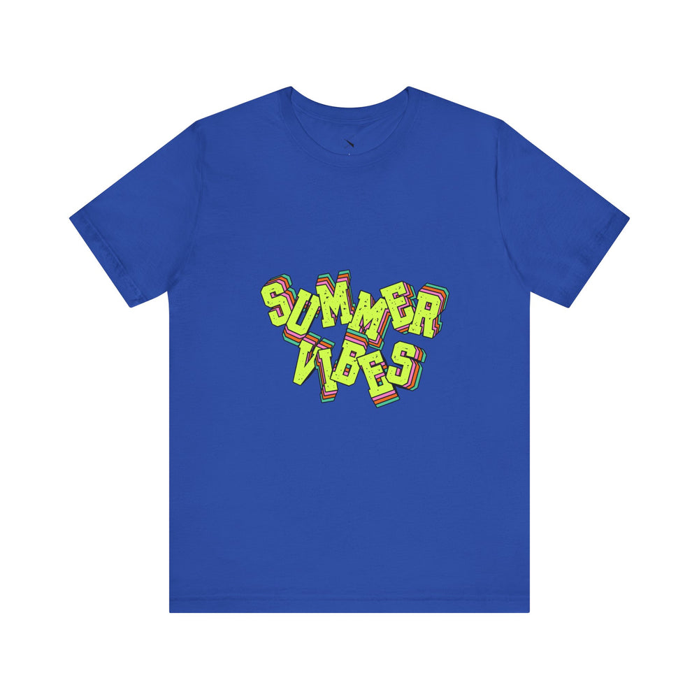 Summer Vibes Men's Jersey Tee