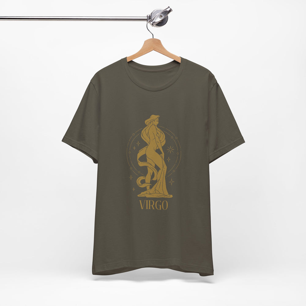 VIRGO zodiac Unisex Jersey Short Sleeve Tee