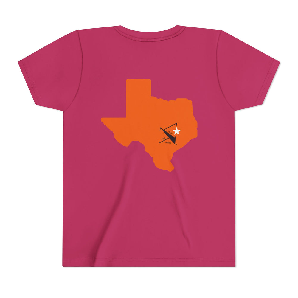 🤠 FYT ATX Youth Short Sleeve Tee – Texas State with Austin FYT Graphic 🌟