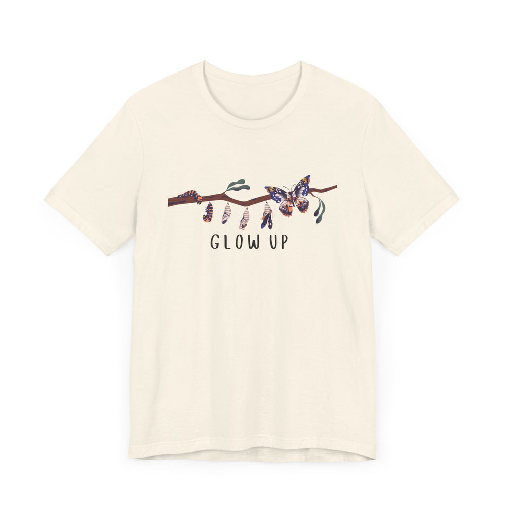 Glow Up Butterflies Jersey Short Sleeve Tee