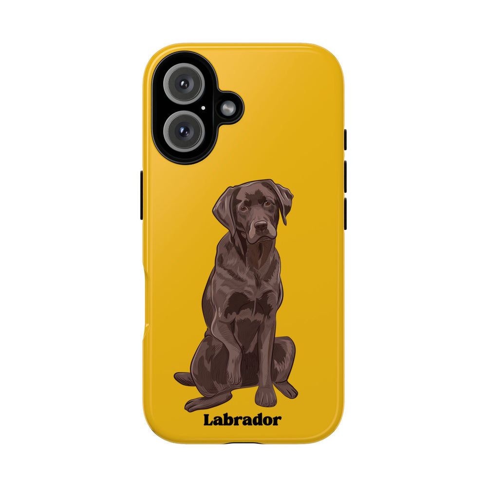 Chocolate Lab Protective Phone Case