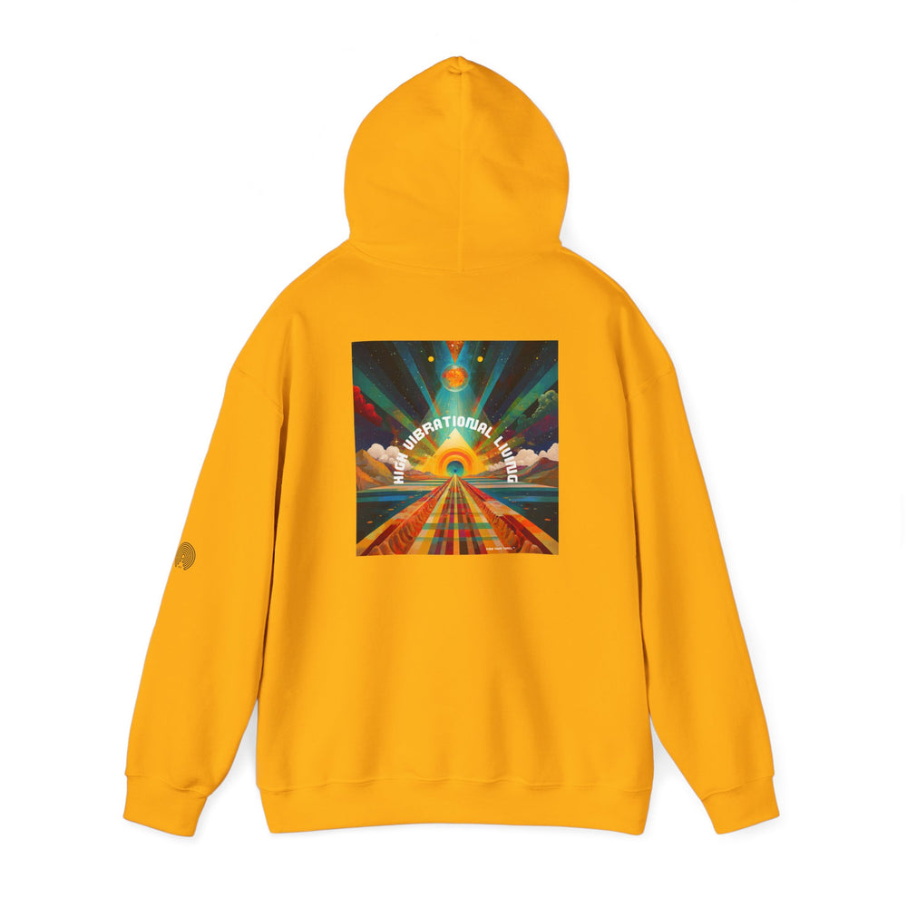 ✨ High Vibrational Living Hoodie