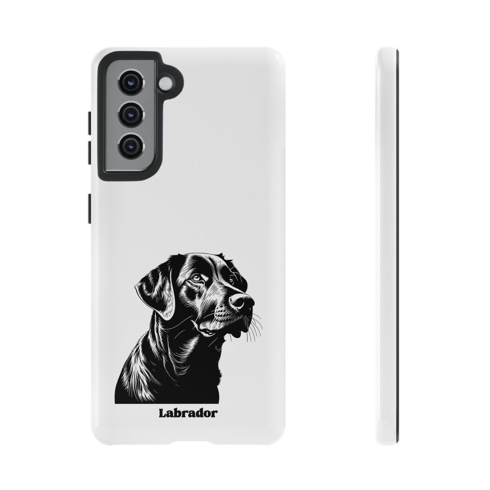 Black Lab Protective Phone Case