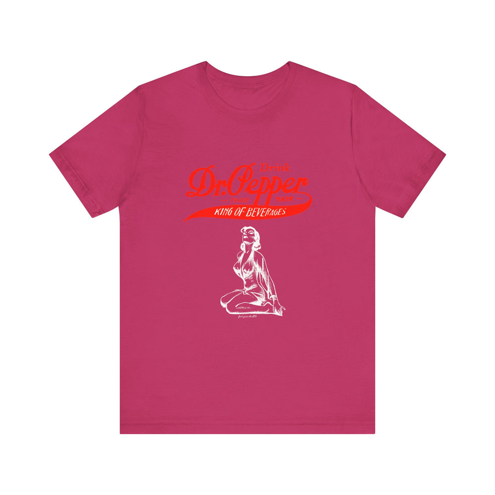 Drink Dr. Pepper Men's Short Sleeve PinUp Tee