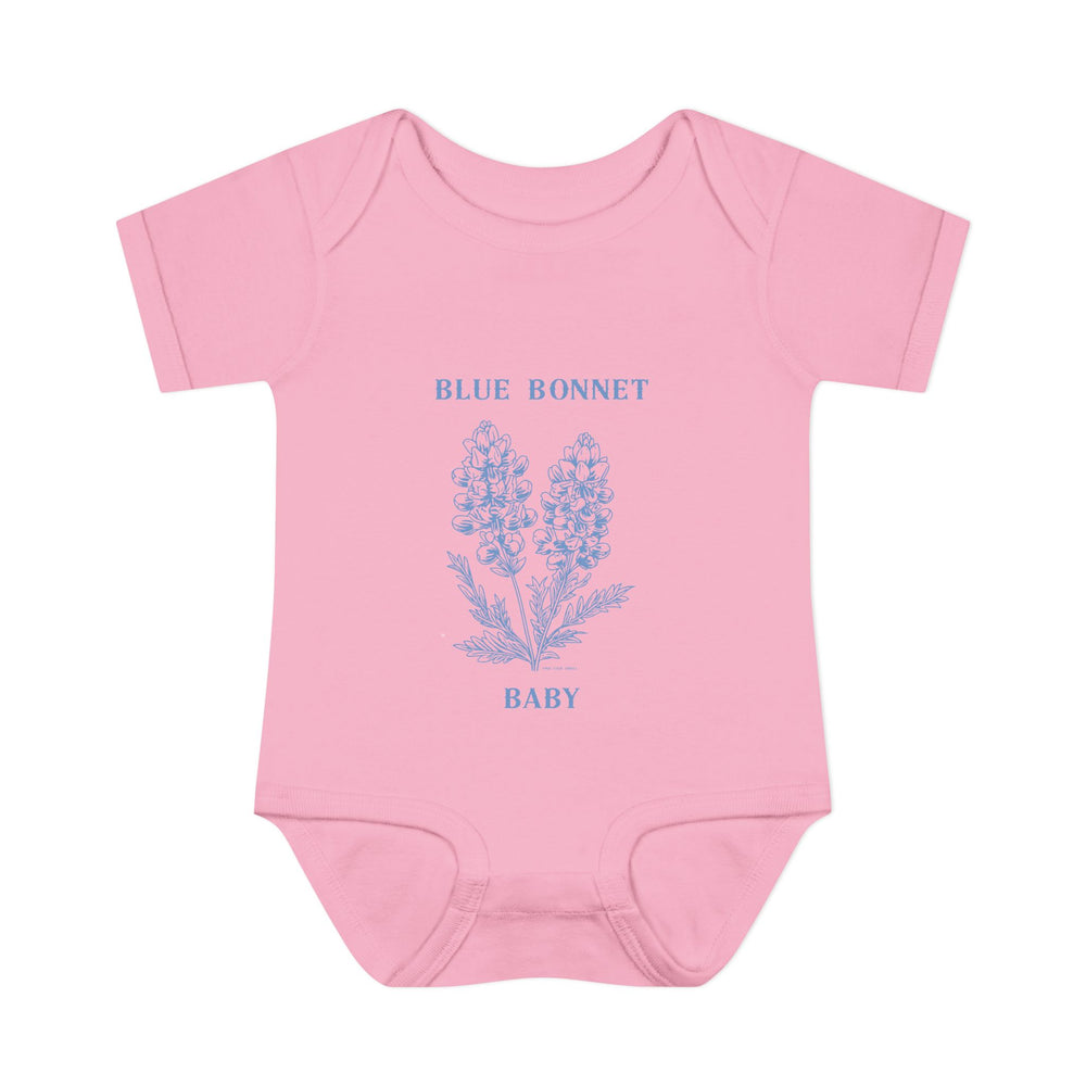 Blue Bonnet Baby Infant Baby Rib Bodysuit