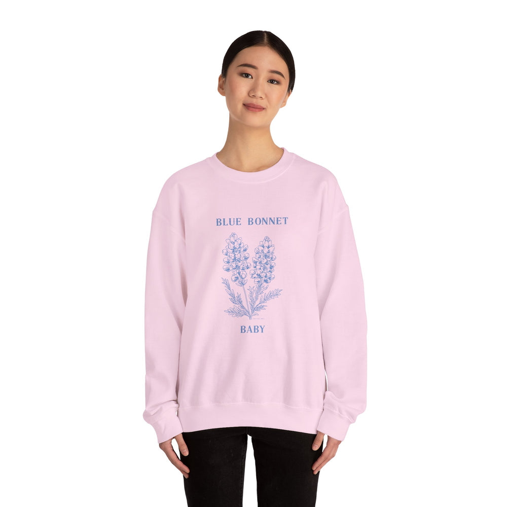 Blue Bonnet Baby Crewneck Sweatshirt