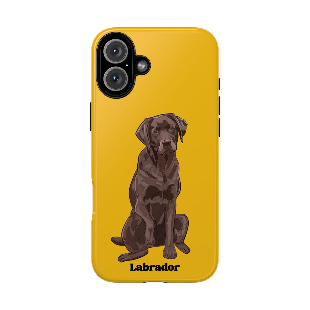 Chocolate Lab Protective Phone Case