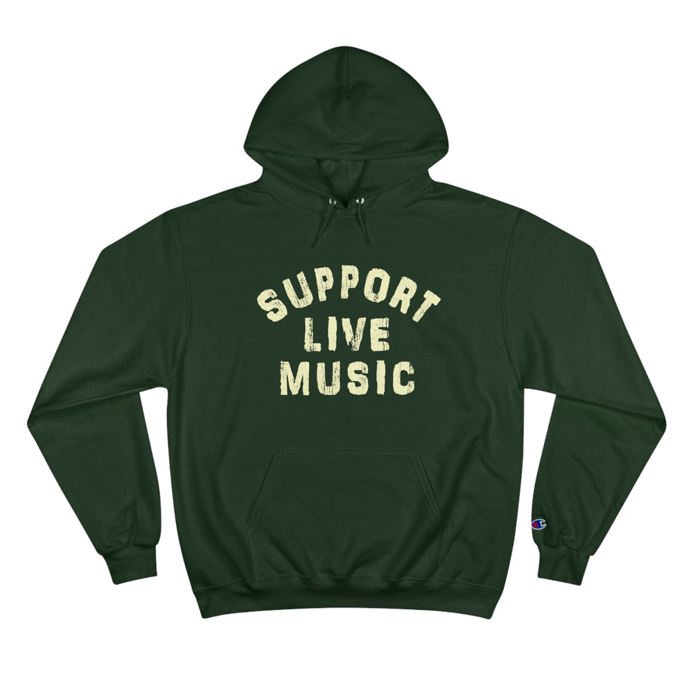 Support Live Music Champion Hoodie