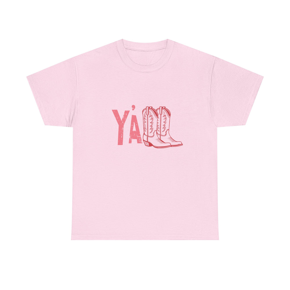 Y'ALL Cowboy Boots Tee
