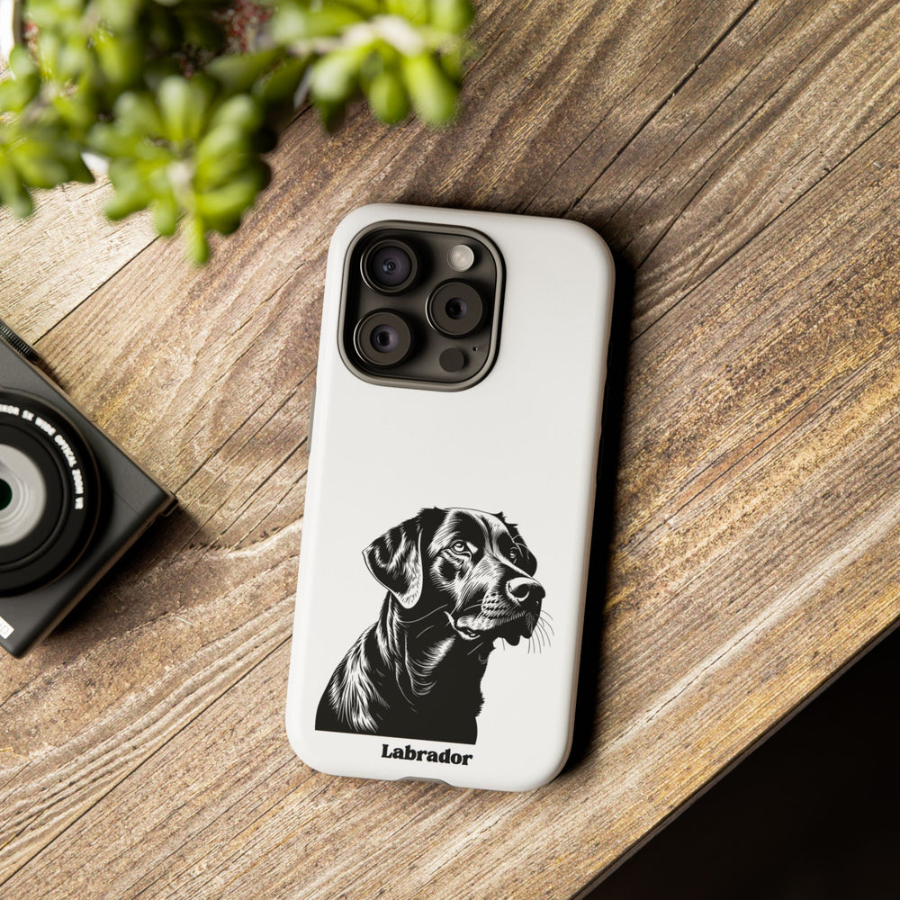 Black Lab Protective Phone Case