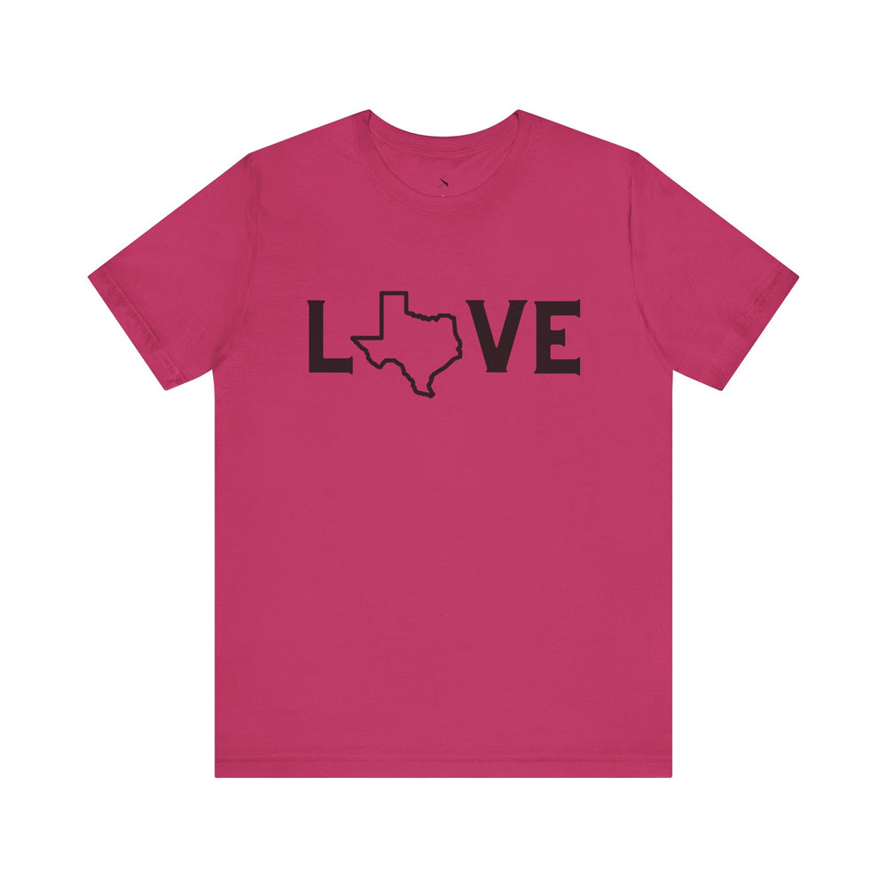 Texas Love Men's Tee – Lone Star State