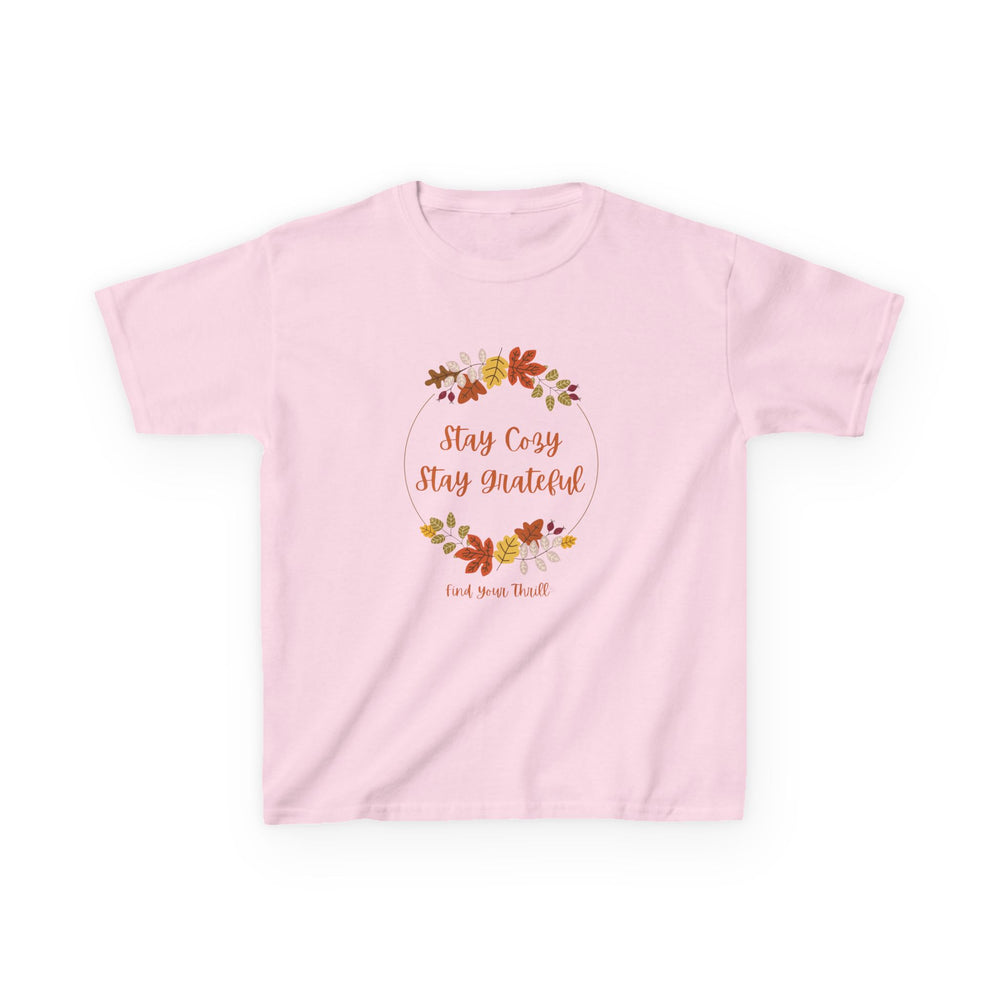 Stay Cozy Stay Grateful Kids Tee