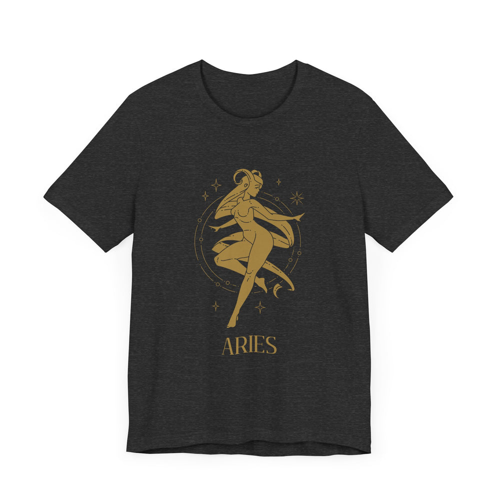 Aries Constellation Zodiac The Ram Men's Jersey Short Sleeve Tee