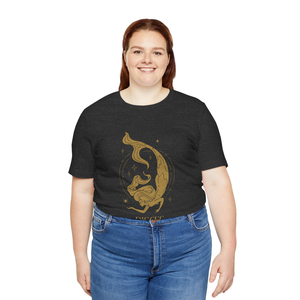 Pisces Constellation Zodiac Unisex Jersey Short Sleeve Tee