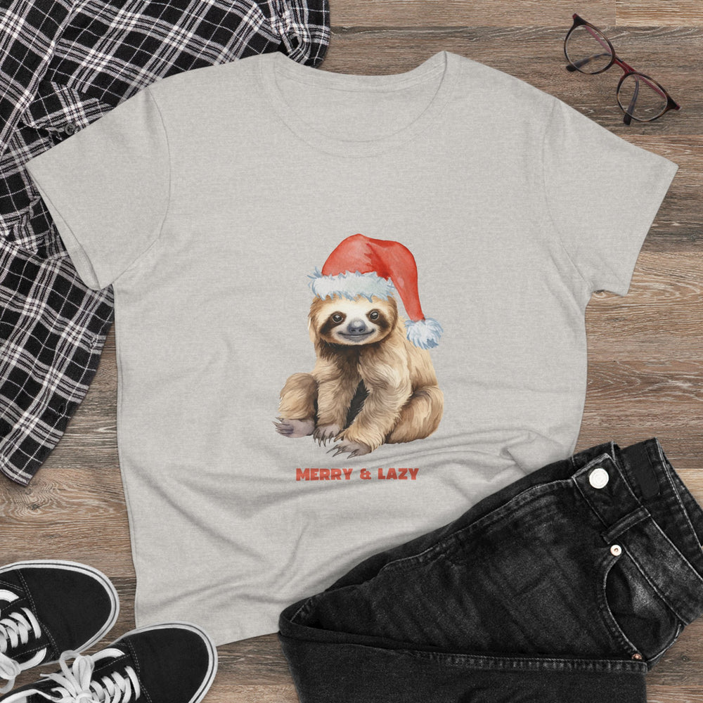 Sloth Christmas Women's Tee