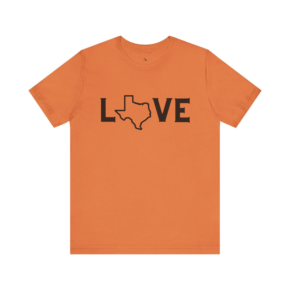 Texas Love Men's Tee – Lone Star State