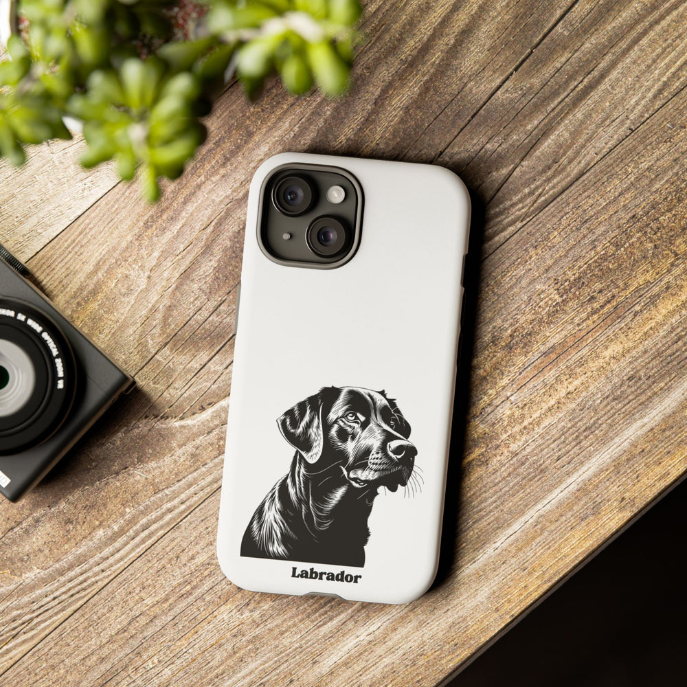 Black Lab Protective Phone Case