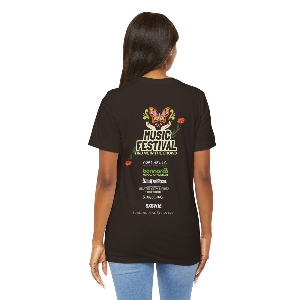 🎶 Music Festival Season Love – Find Me In the Crowd Tee