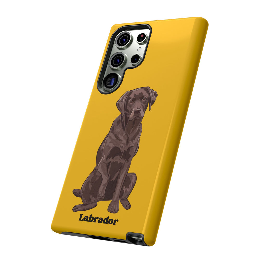Chocolate Lab Protective Phone Case