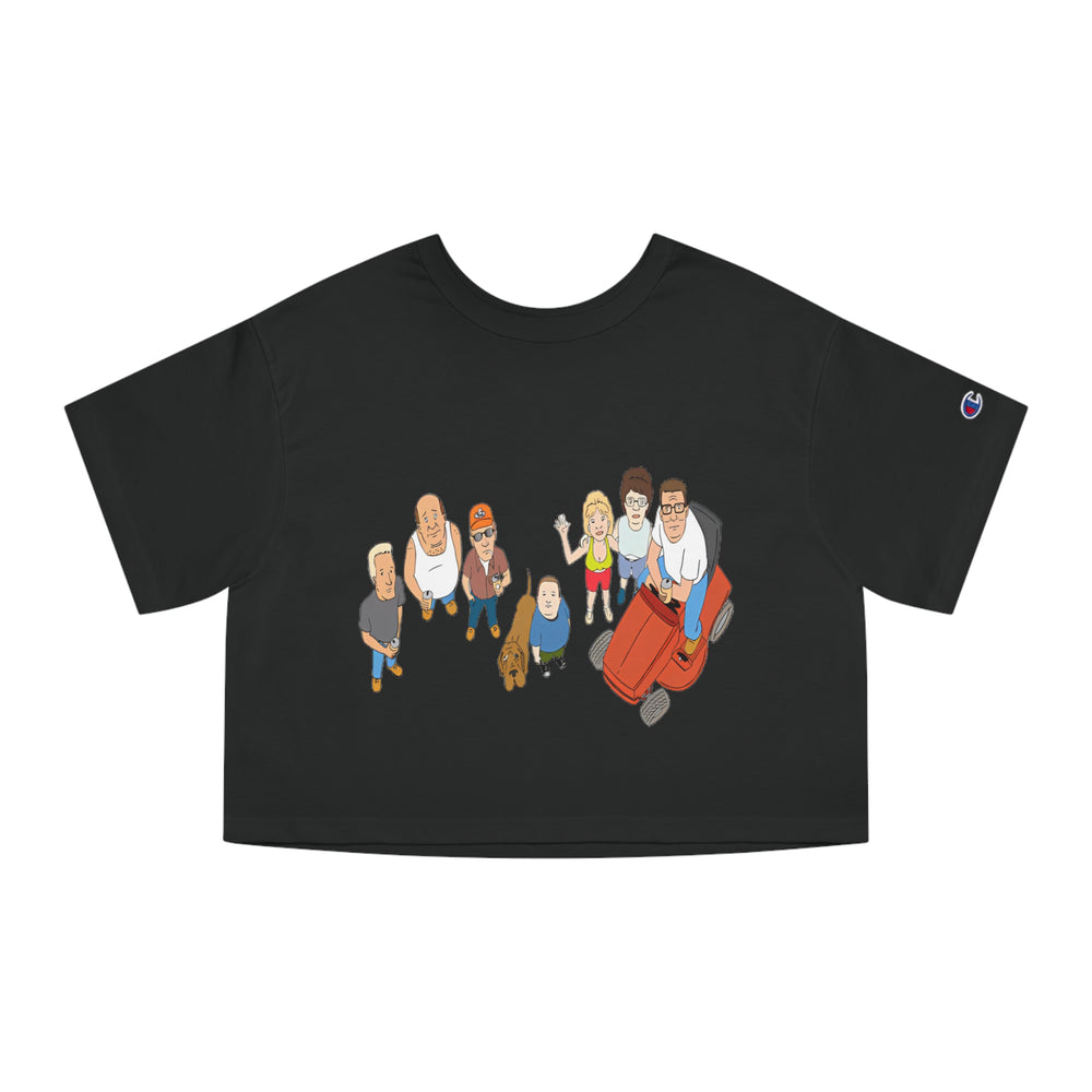 King Of The Hill Characters Champion Women's Heritage Cropped T-Shirt KOTH