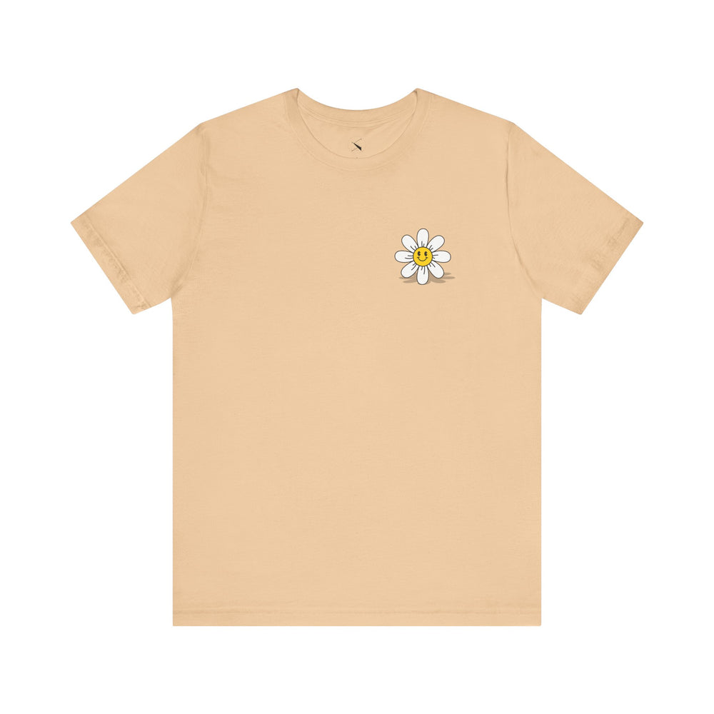 Smiling Daisy Men's Jersey Tee - Casual Summer Vibes