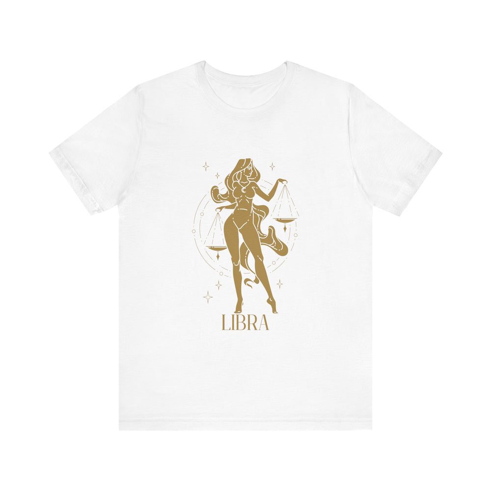 Libra Constellation Zodiac Short Sleeve Tee