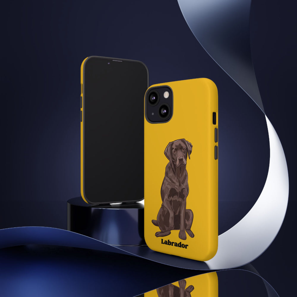 Chocolate Lab Protective Phone Case