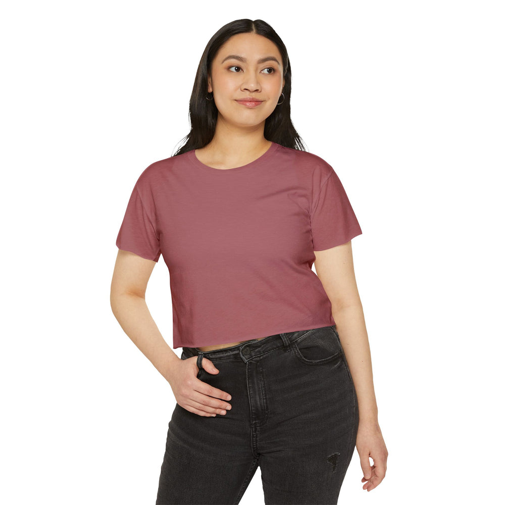 High Vibrational Living Women's Festival Crop Top