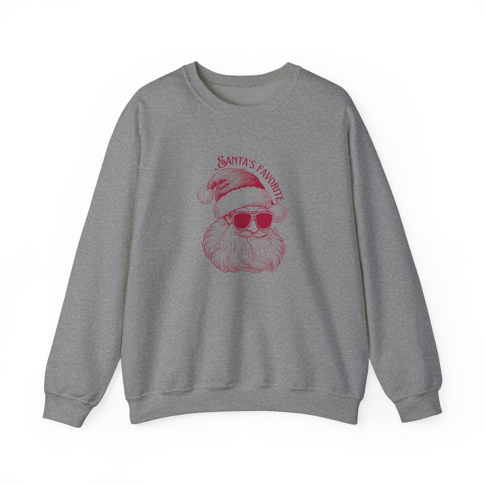 Santa's Favorite Crewneck Sweatshirt