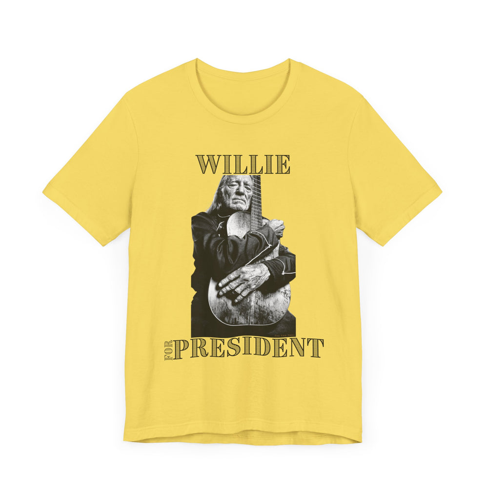 🎸 Willie For President – Jersey Short Sleeve Tee