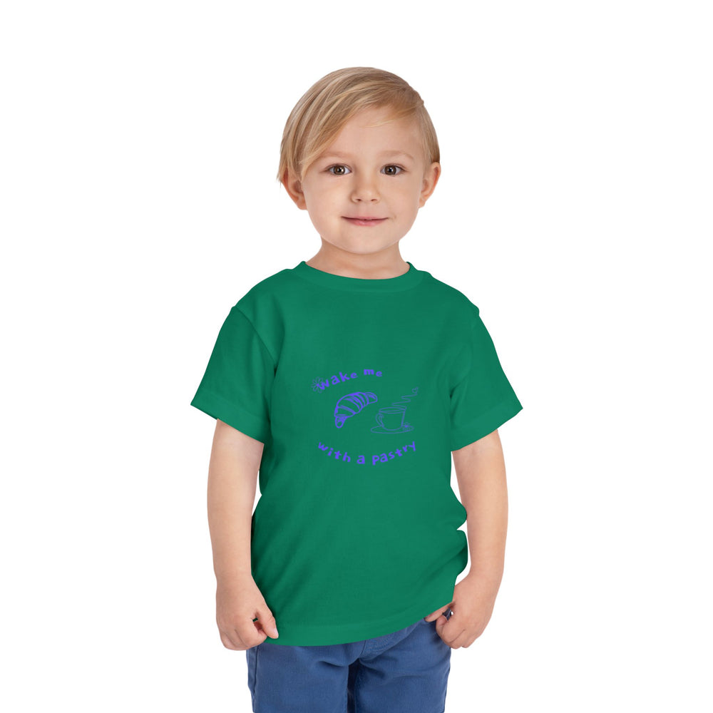 Wake Me With A Pastry Toddler Tee