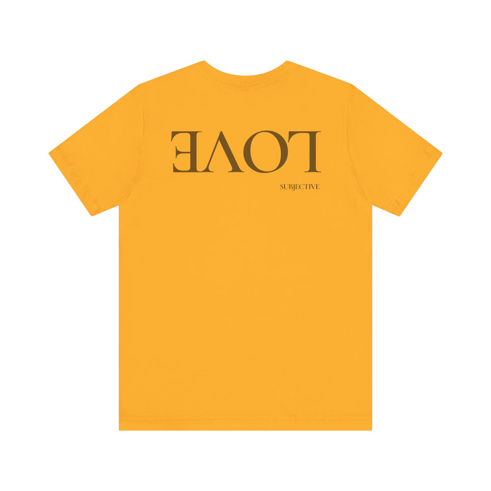 EVOL Subjective Men's Jersey Short Sleeve Tee – Love, Your Way ❤️