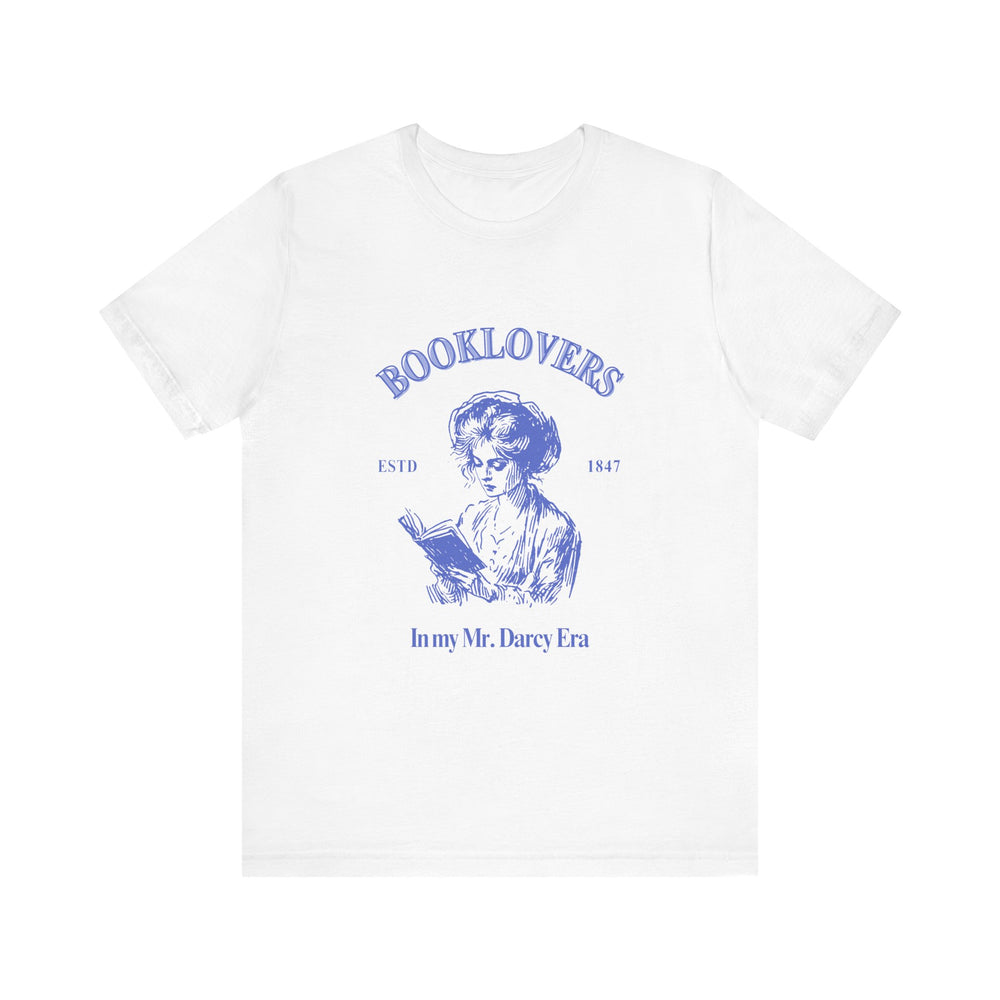 In my Mr. Darcy Era- Booklovers- Jersey Short Sleeve Tee