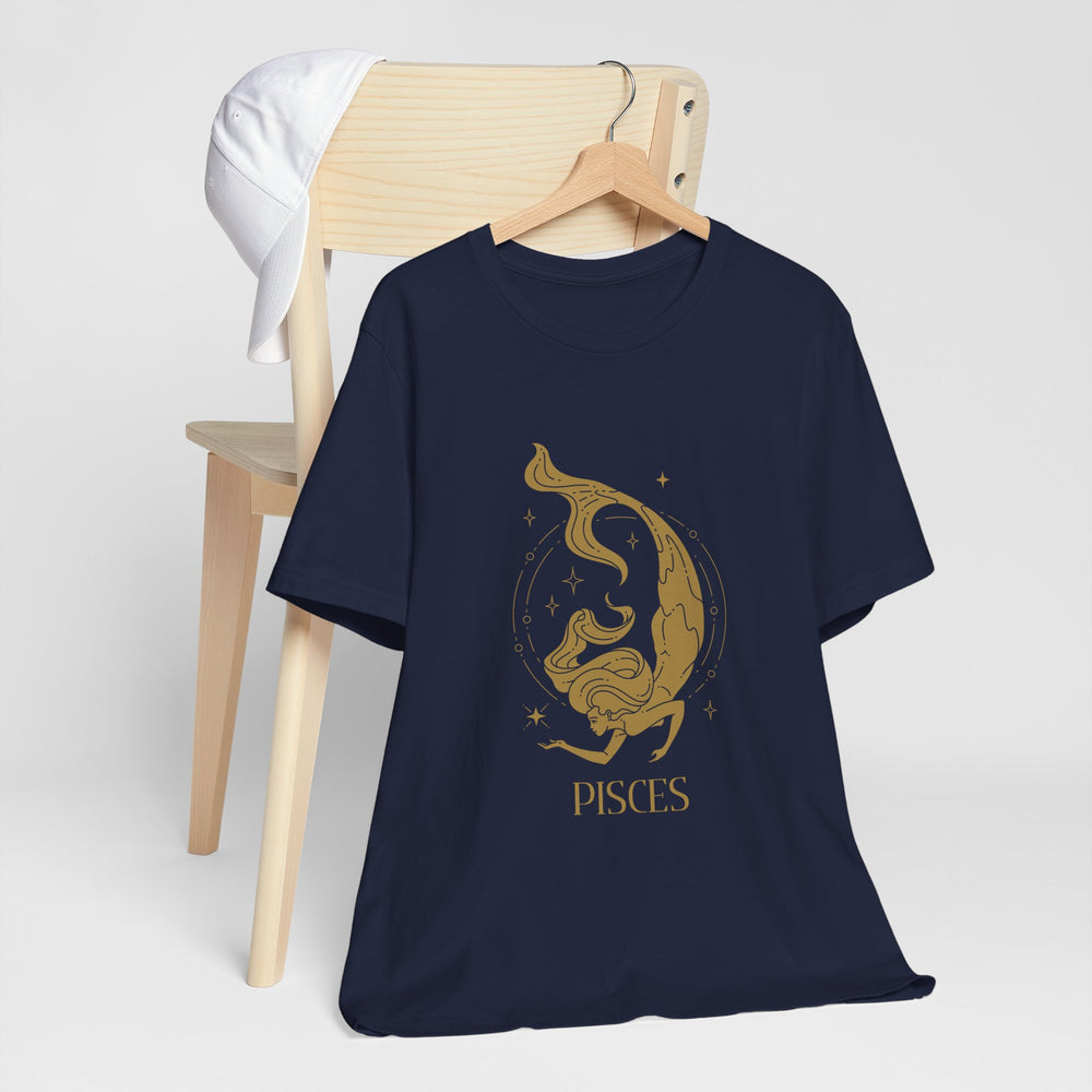 Pisces Constellation Zodiac Unisex Jersey Short Sleeve Tee