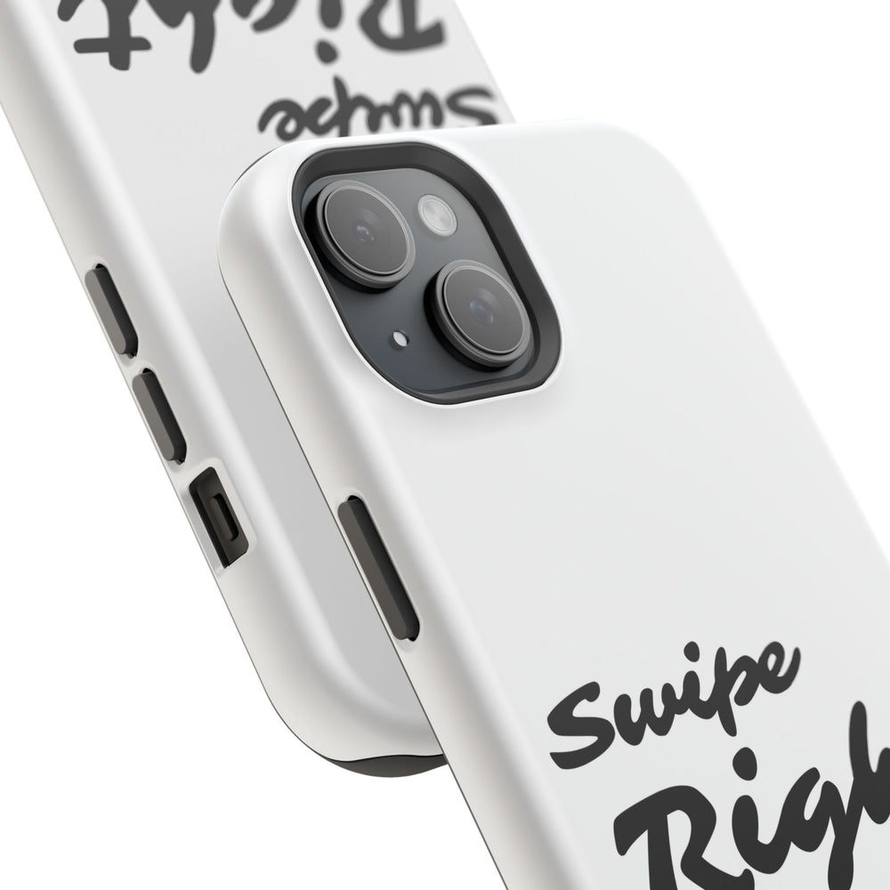 Swipe Right iPhone 16, 15 Magnetic Tough Cases - A Perfect Match for Your iPhone