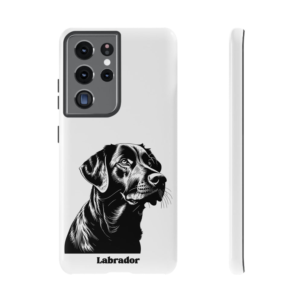Black Lab Protective Phone Case