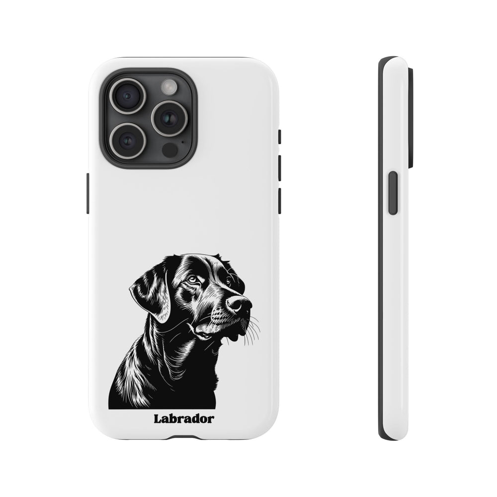 Black Lab Protective Phone Case