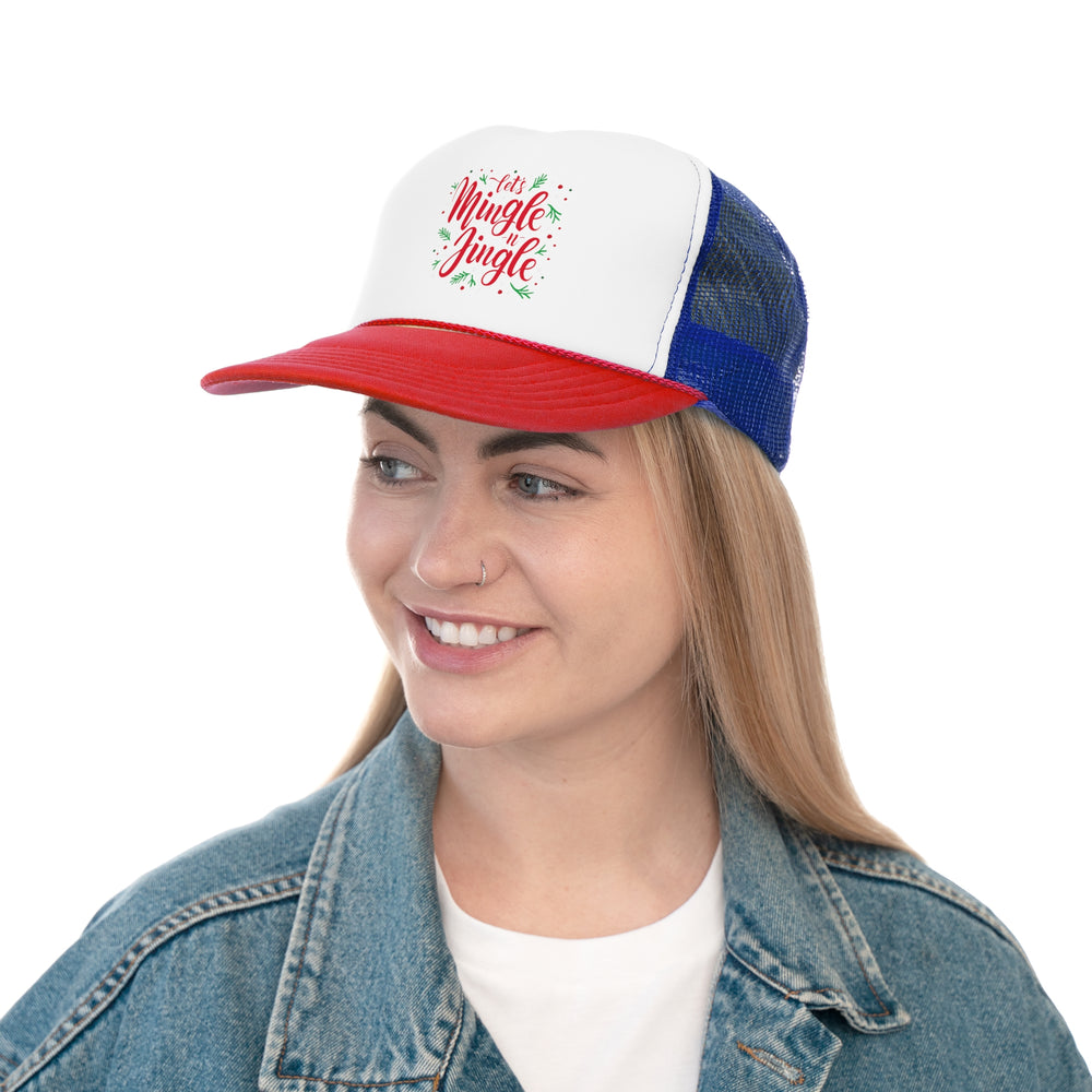 Let's Mingle & Jingle - Holiday Trucker Cap