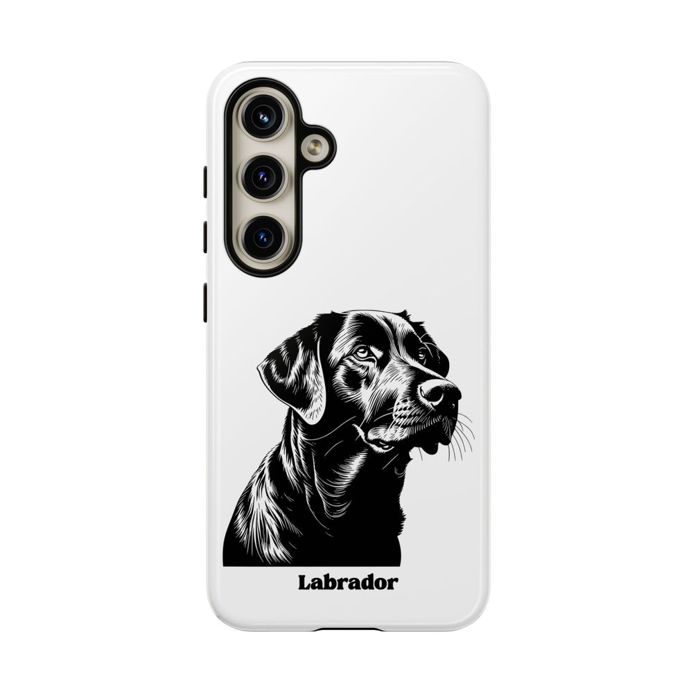 Black Lab Protective Phone Case