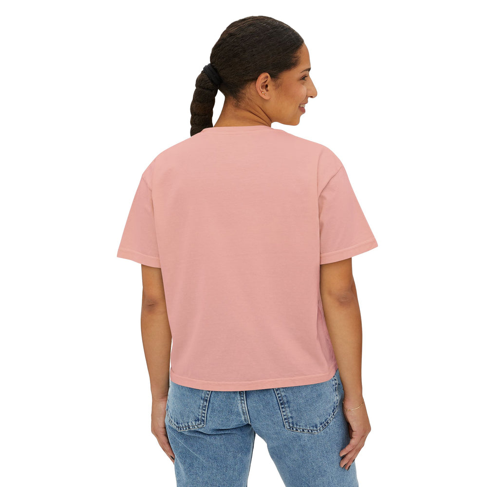 Wake Me With a Pastry – Cozy Boxy Tee for Spring & Summer
