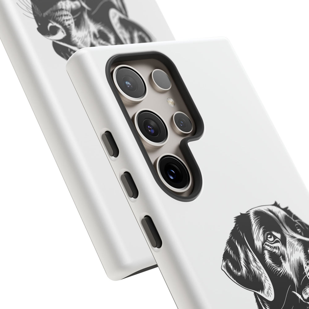 Black Lab Protective Phone Case