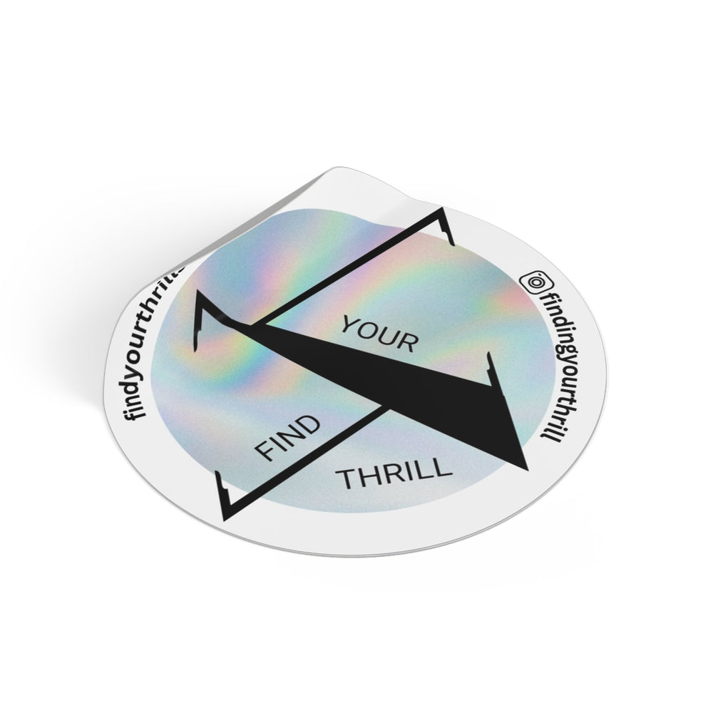 FIND YOUR THRILL SHOP - Round Vinyl Stickers