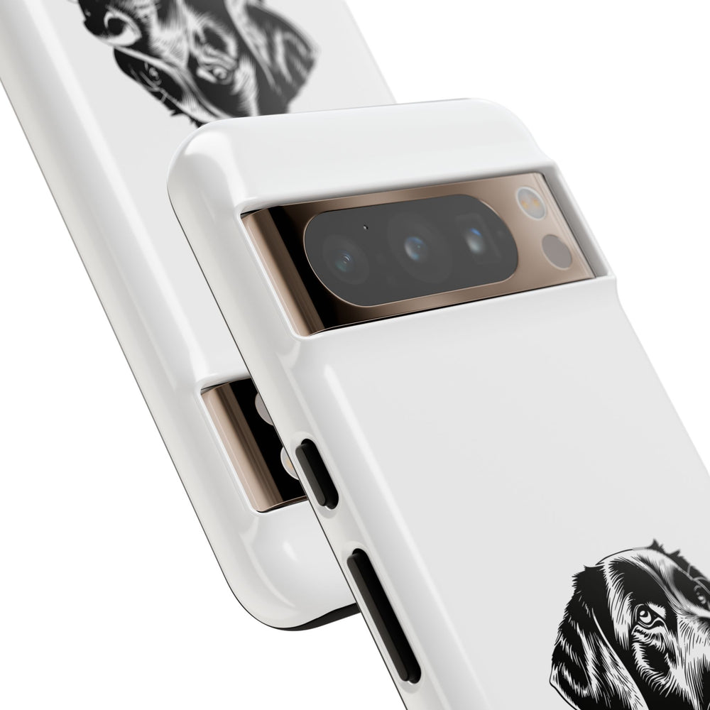 Black Lab Protective Phone Case