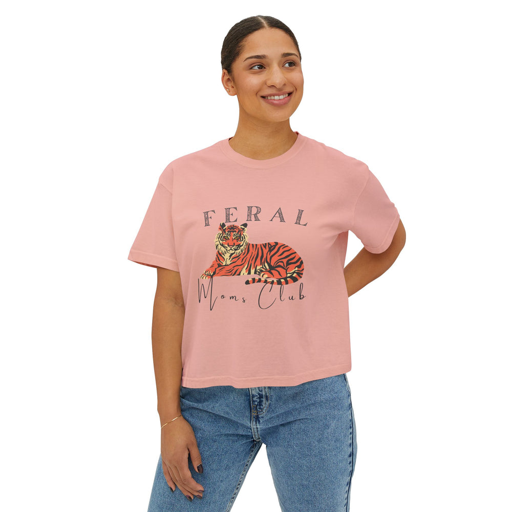 Feral Mom's Club Women's Boxy Tee