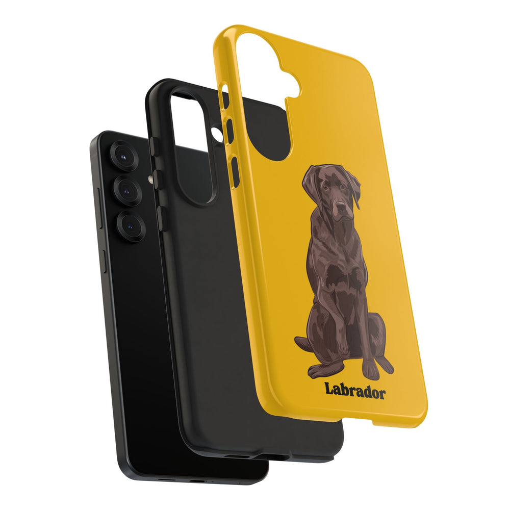 Chocolate Lab Protective Phone Case