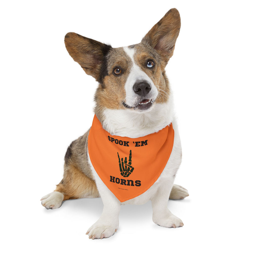 Spook 'Em! UT Longhorns Halloween Pet Bandana Collar
